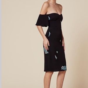 Reformation off the shoulder dress